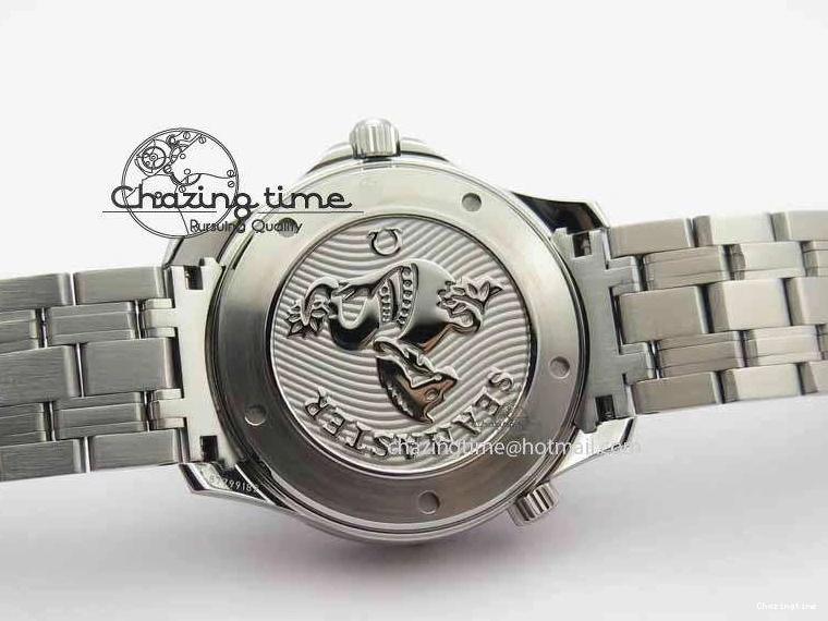 0227 Seamaster 300M SS MK 1:1 Best Edition Black Dial Ceramic Bezel On SS Bracelet A TopPick 8177